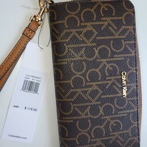 Calvin Klein  Wristlet Wallet NWT